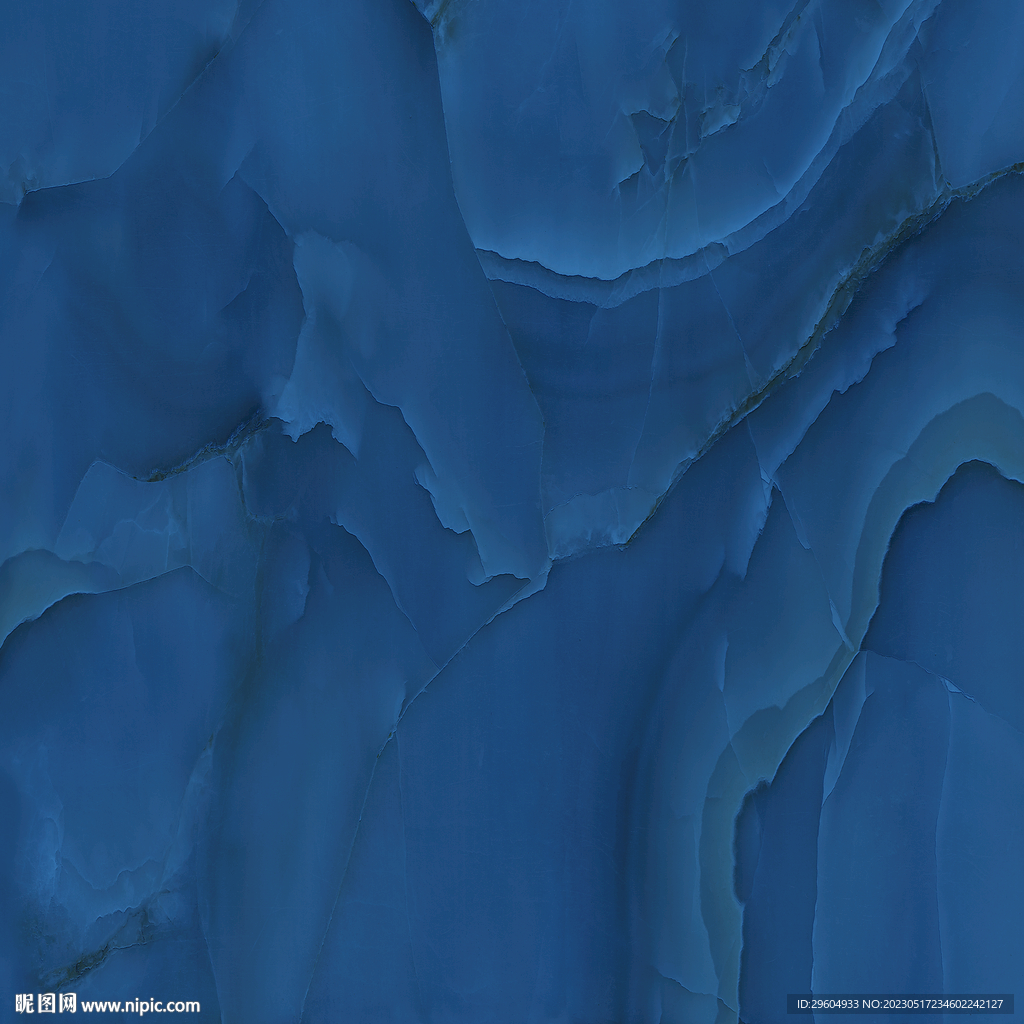 蓝色 奢华天然石材 tIF合层