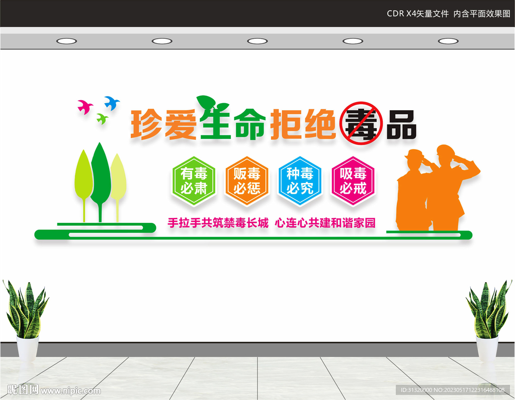 禁毒展板