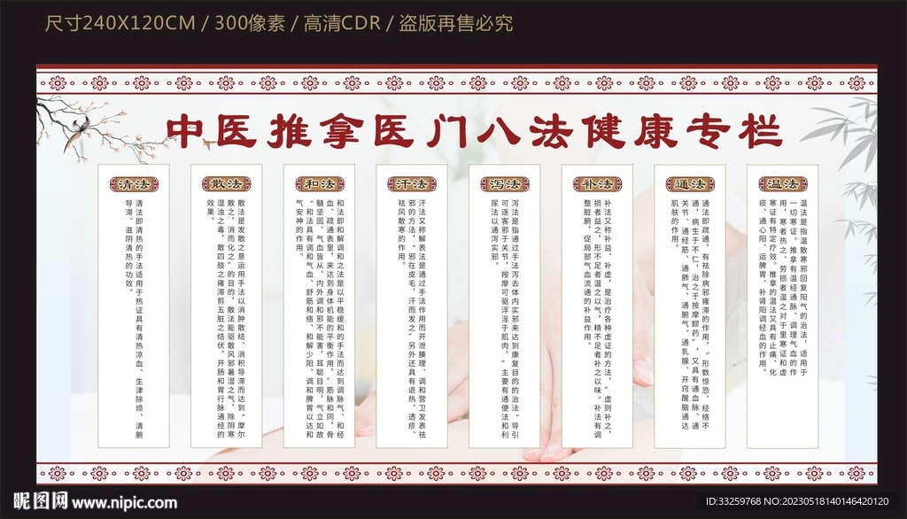 中医推拿医门八法健康专栏