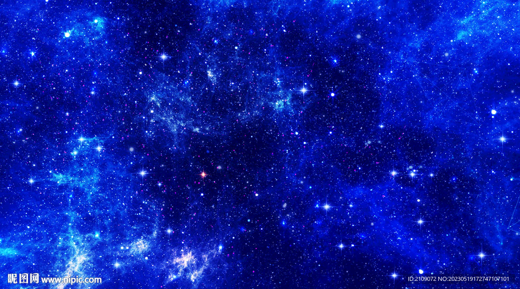 蓝色星空 