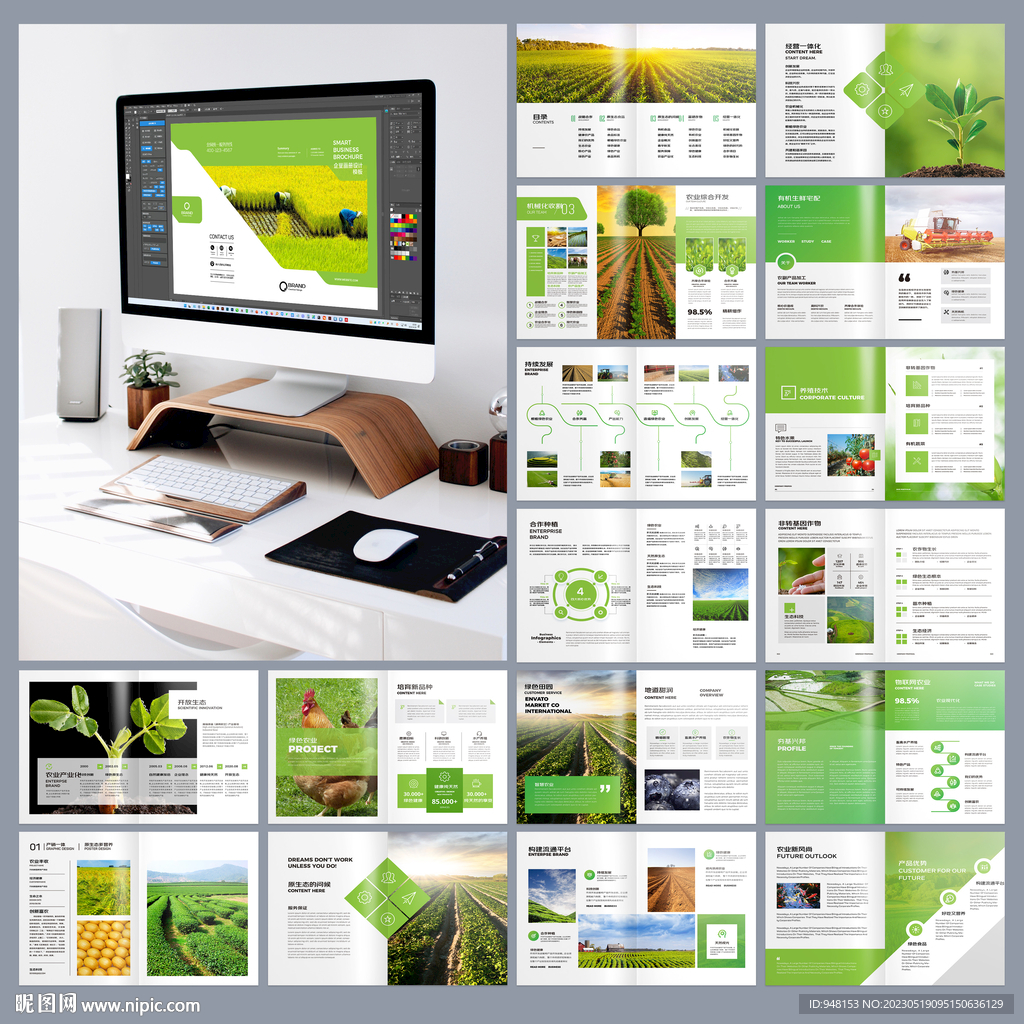 农业合作社画册