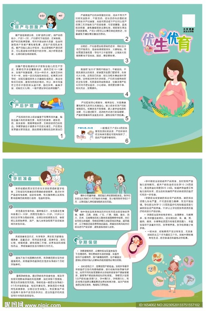 优生优育传单
