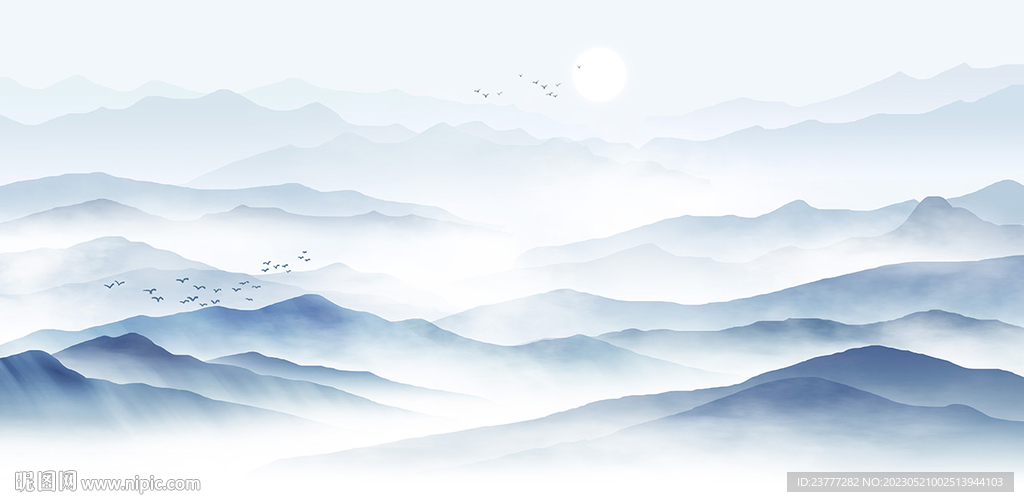 水墨画