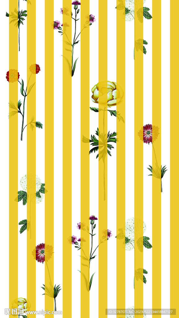 手绘花 