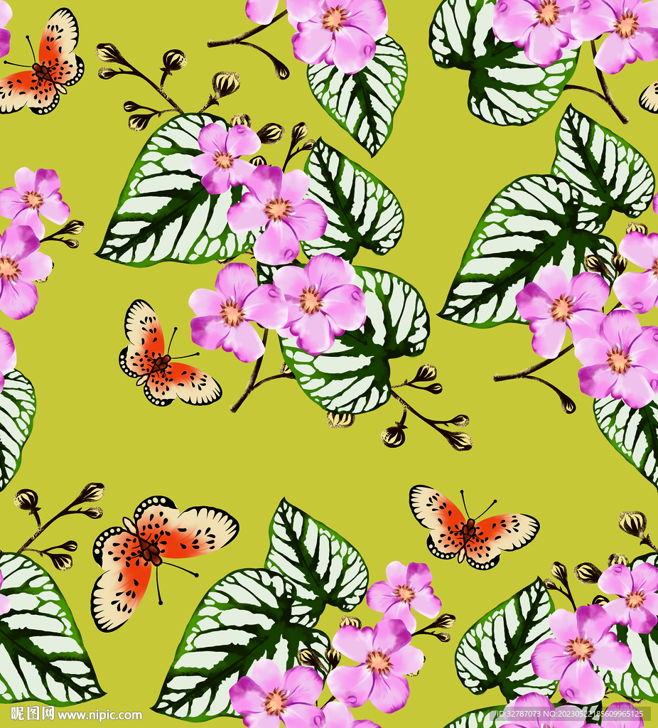 手绘花