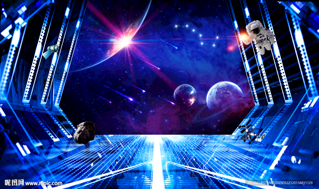 科幻星空背景