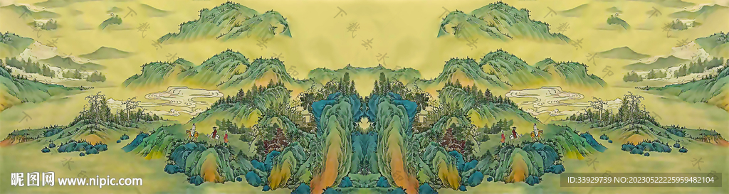 千里江山图