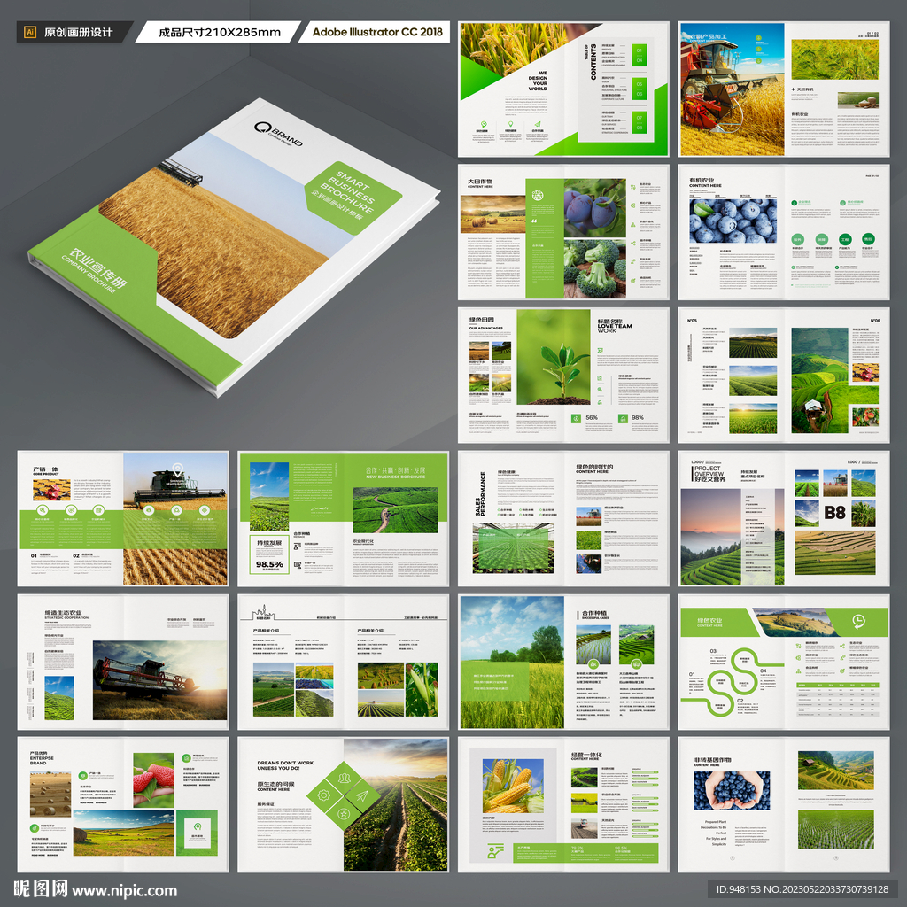农产品画册