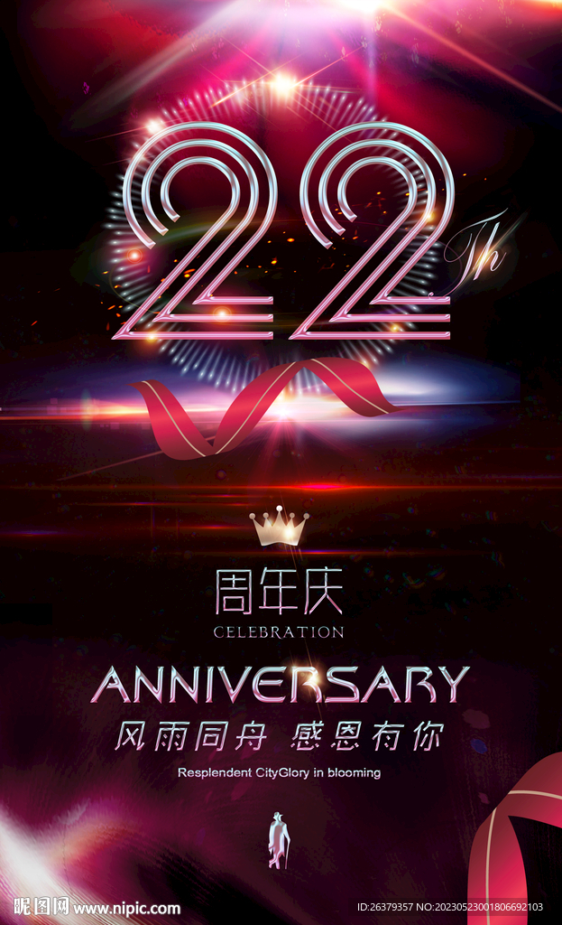 22周年
