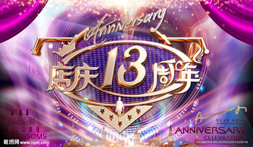 13周年