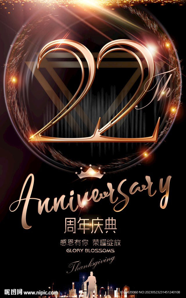 22周年