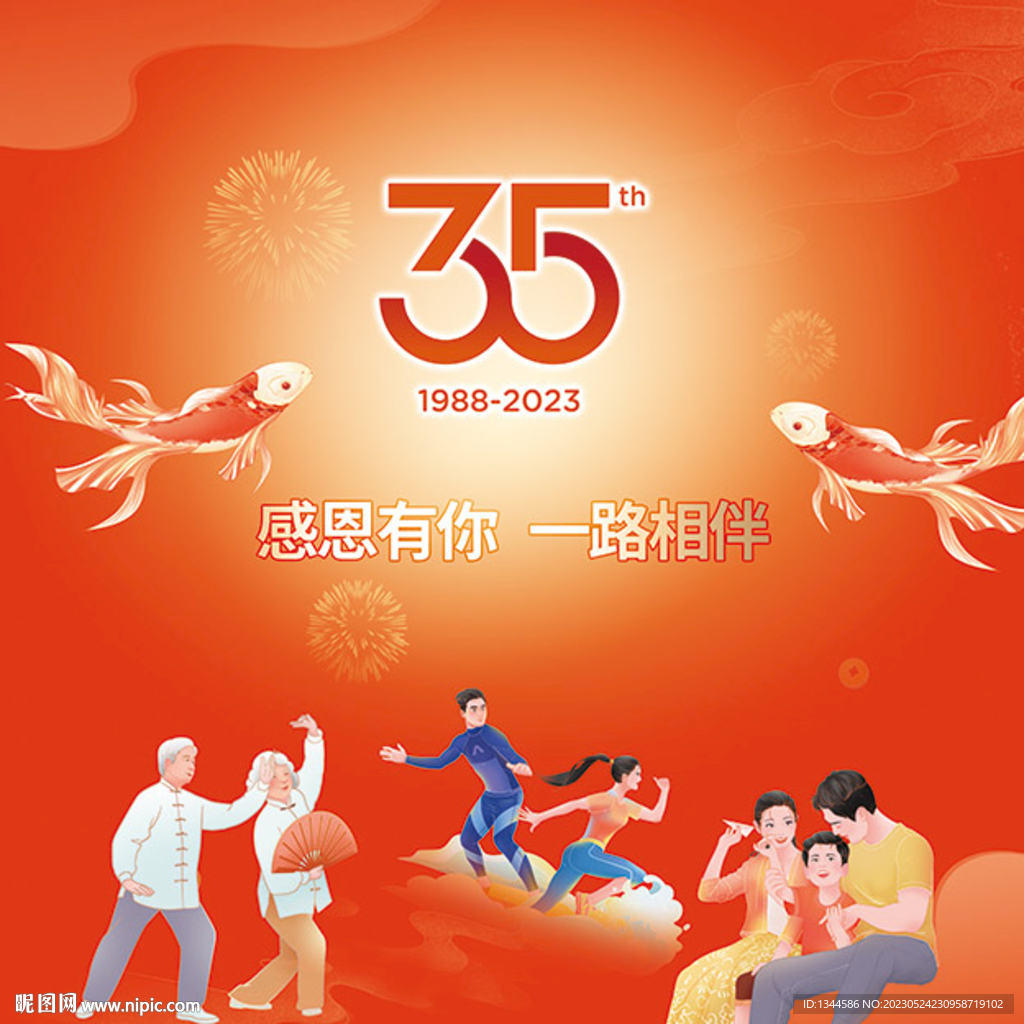 35周年海报