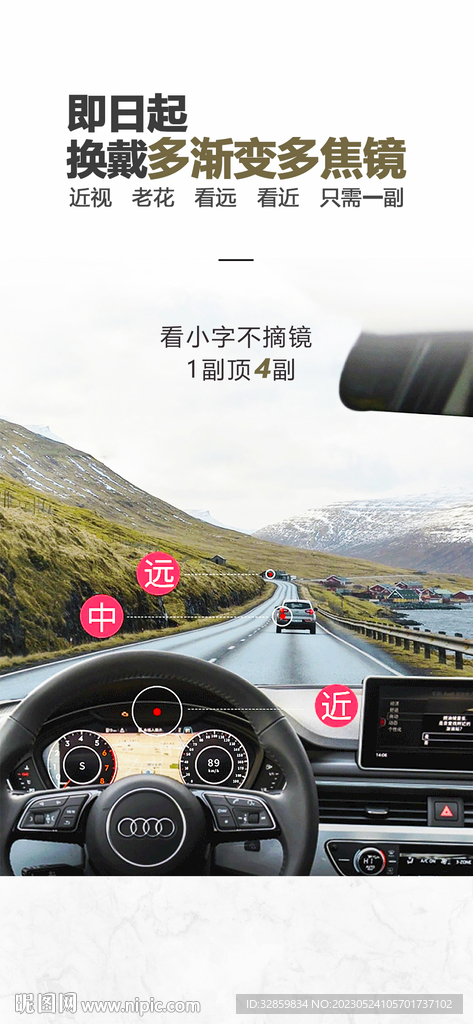 眼镜行业海报