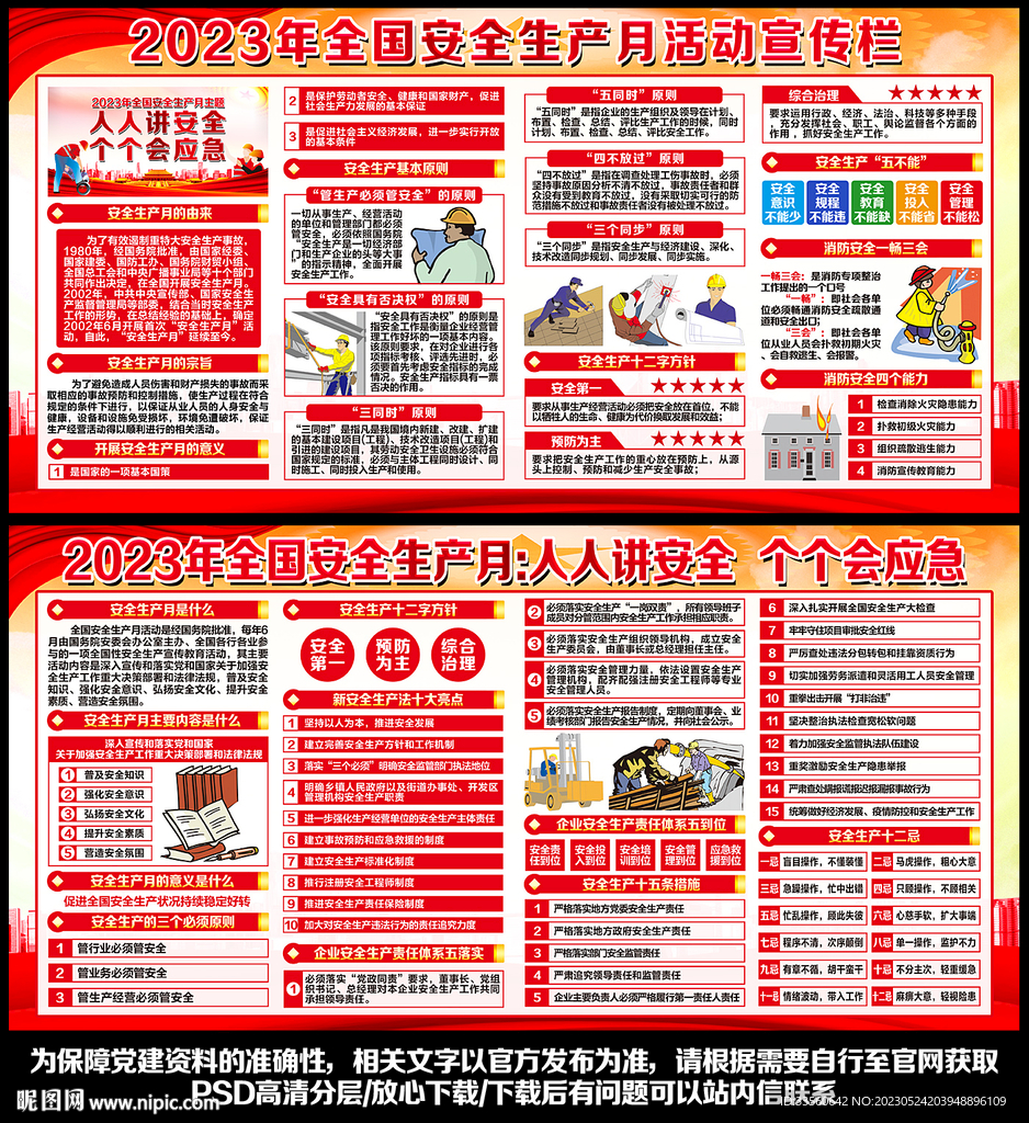 安全生产月展板