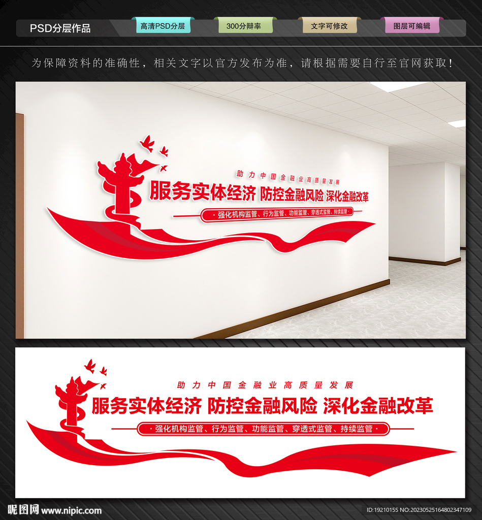 金融监督管理局文化墙