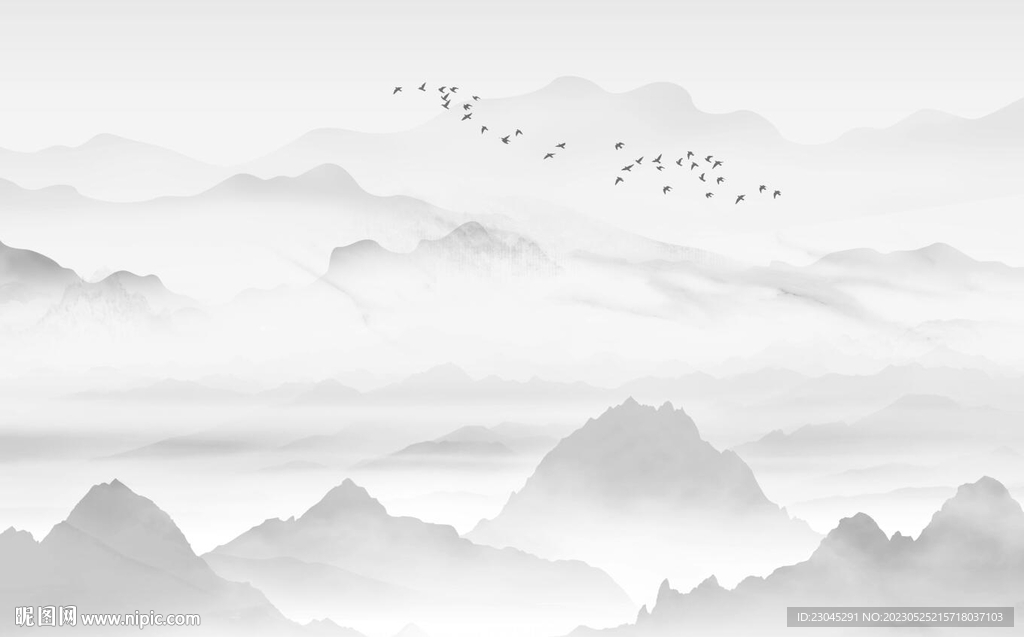 水墨山水