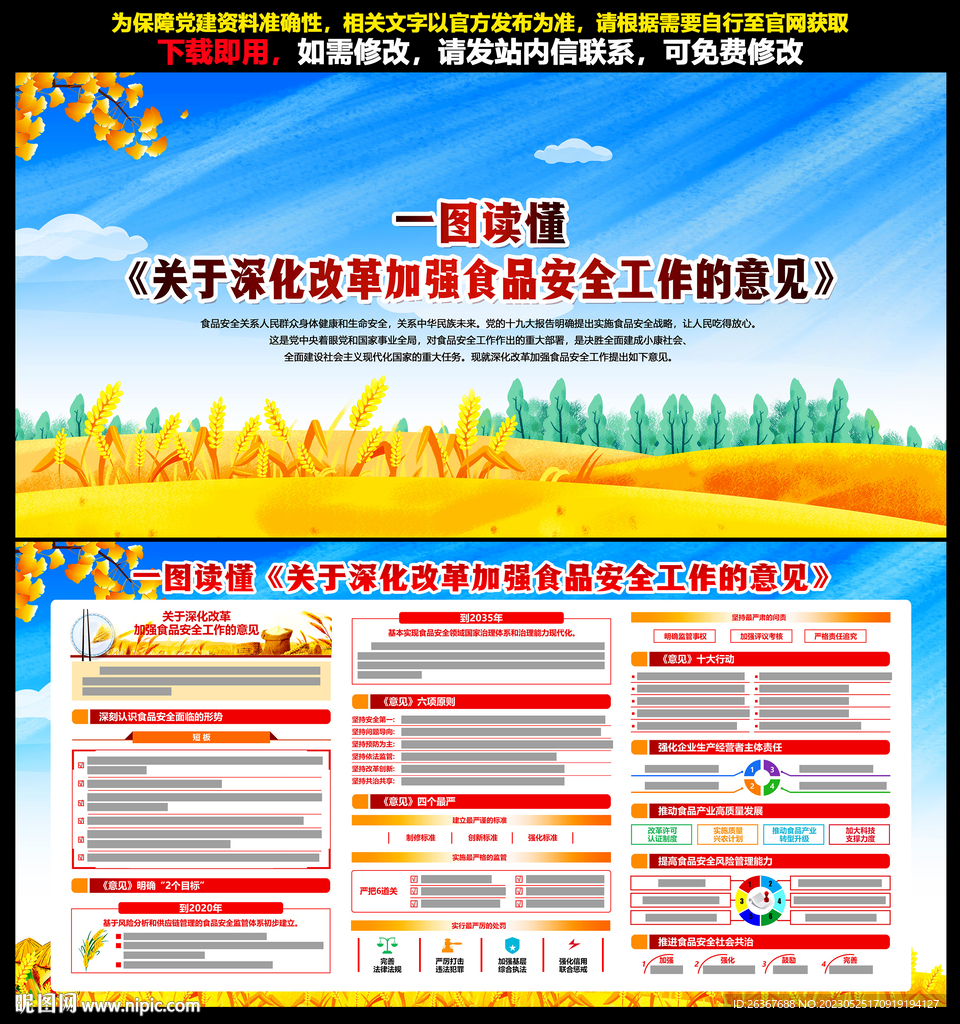 深化改革加强食品安全工作的意见