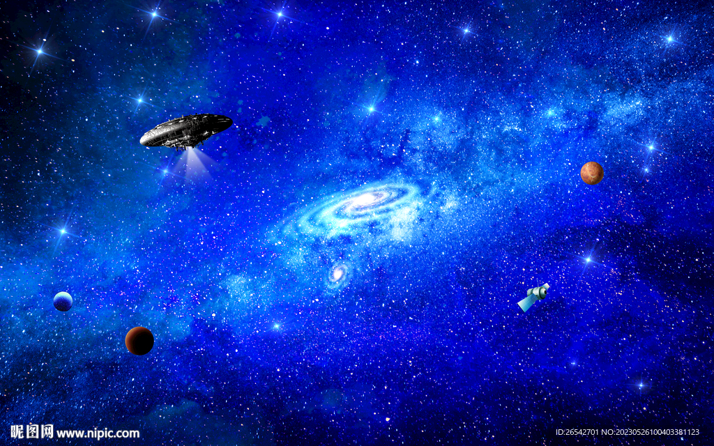 蓝色星空