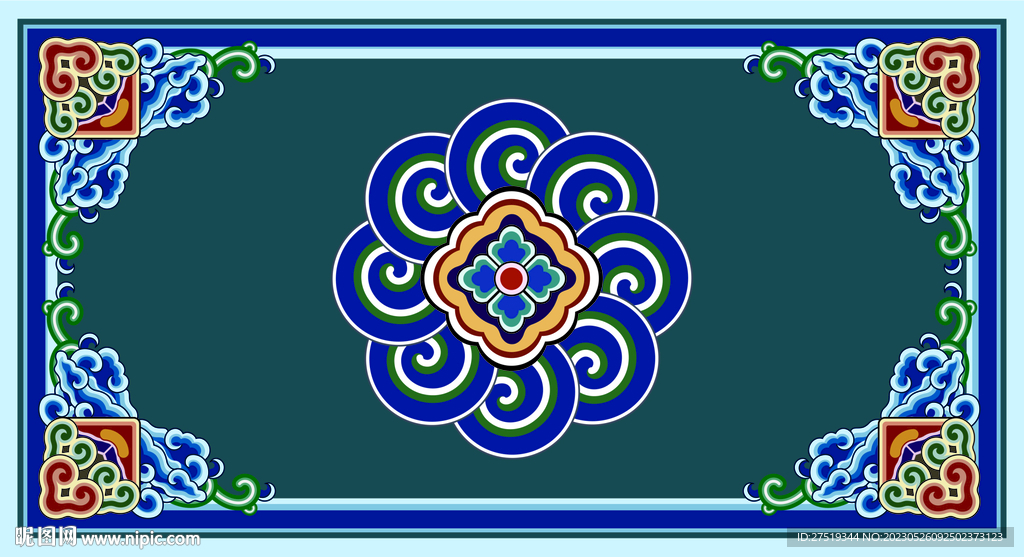 中式古典花纹