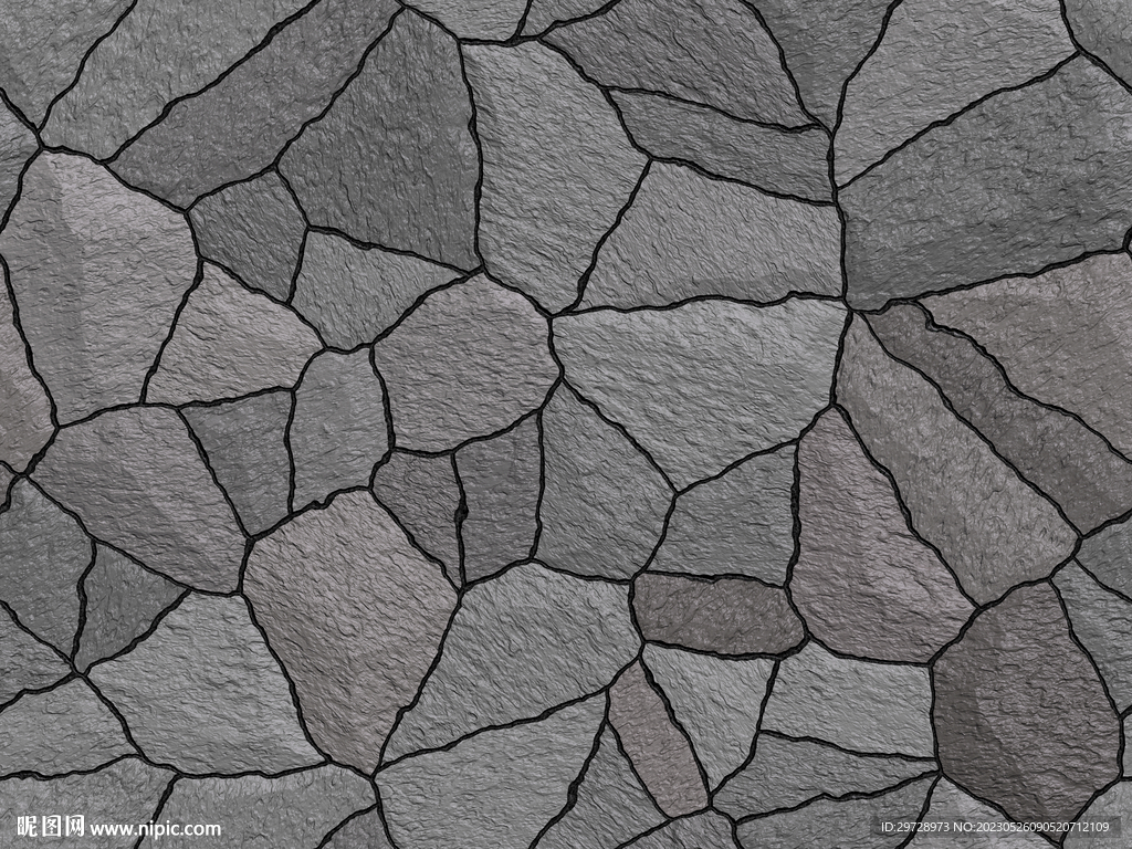 粗糙石墙贴图