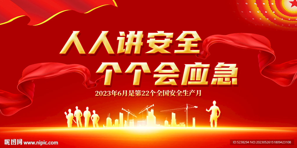 安全生产月展板