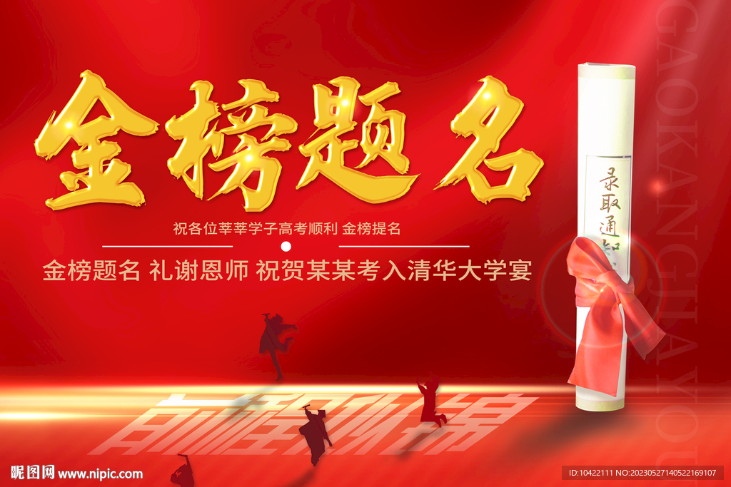 金榜题名礼谢恩师升学宴会