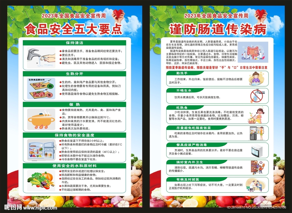全国食品安全宣传周海报