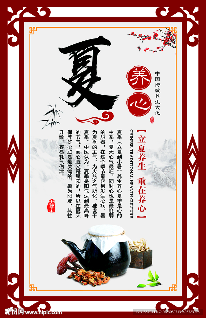 中医展板
