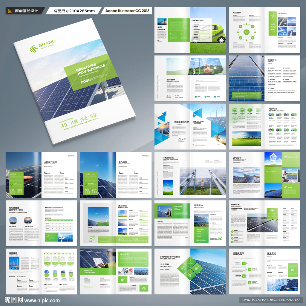 新能源宣传册