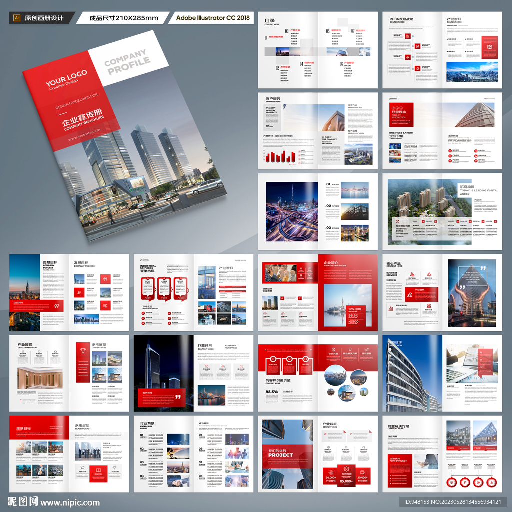 企业文化宣传册