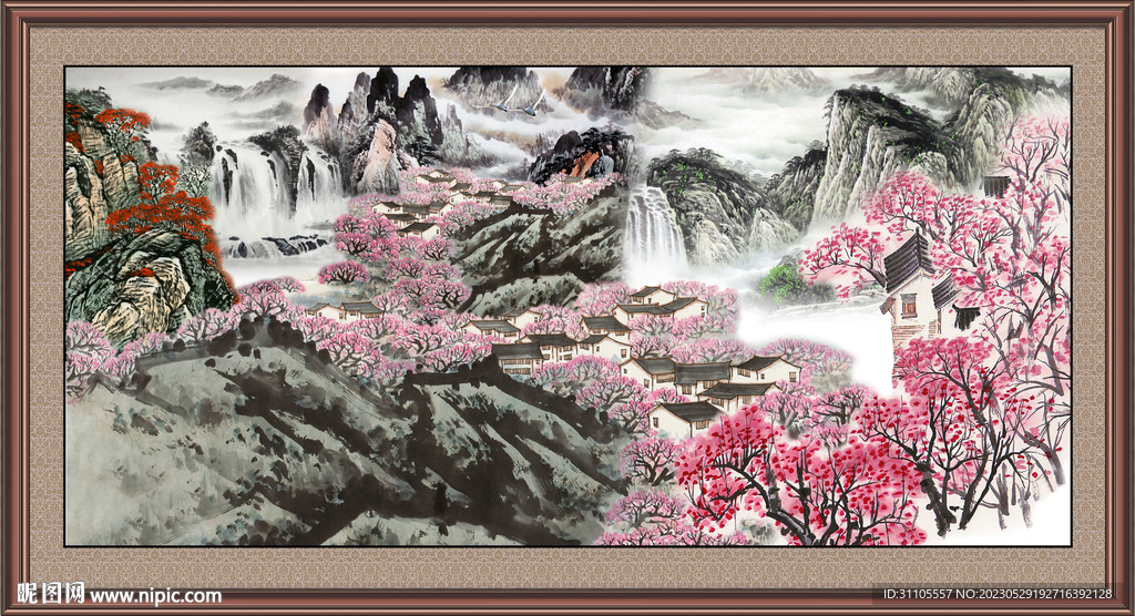山水画 