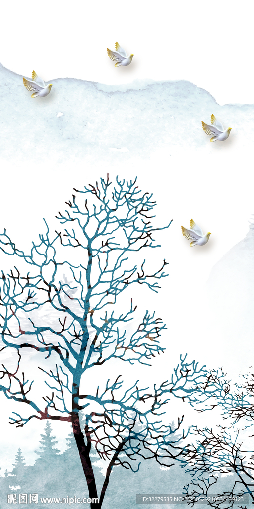 高档 意境中式玄关 TIf分层