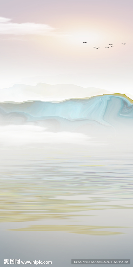 最新 极简中式玄关 TIf分层