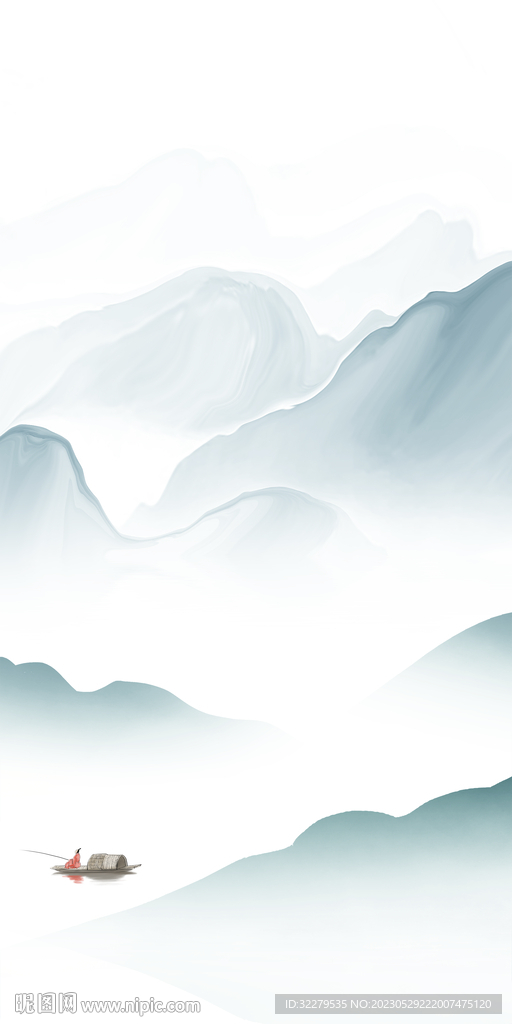 现代 意境中式玄关 TIf分层