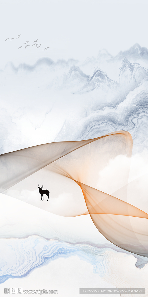 别墅 极简大气玄关 tIf分层