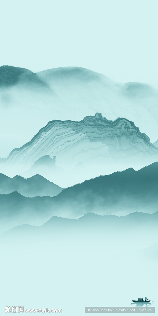 新款 意境中式玄关 TIf分层