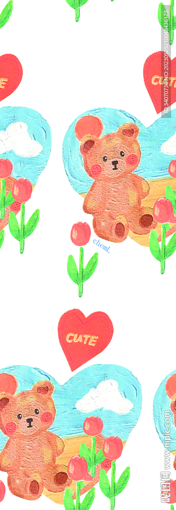 手绘花