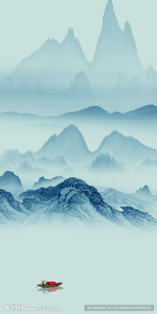 意境 高端轻奢玄关 tif分层