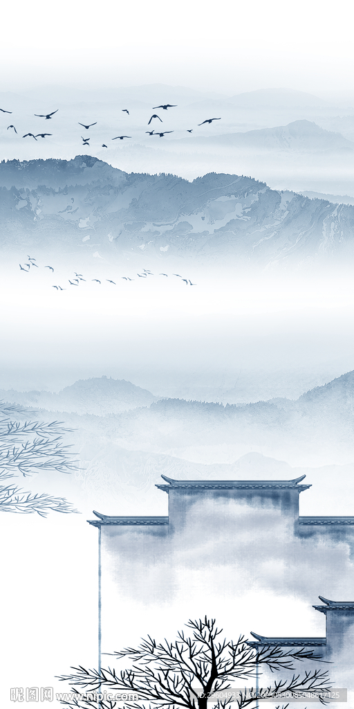 别墅 简奢高端玄关 Tif分层