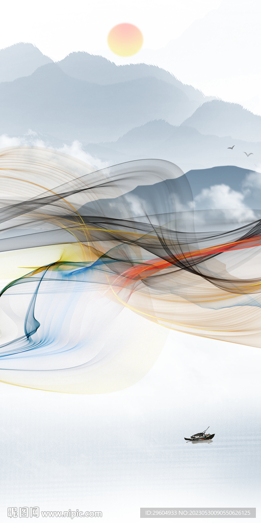 高端 新上架玄关画 Tif分层