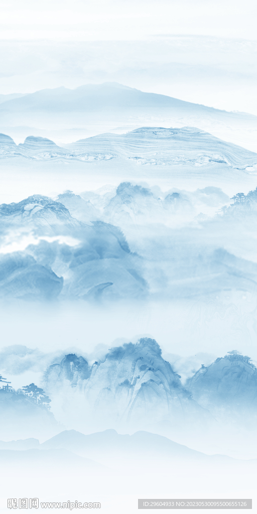 现代 新意境玄关画 TiF分层