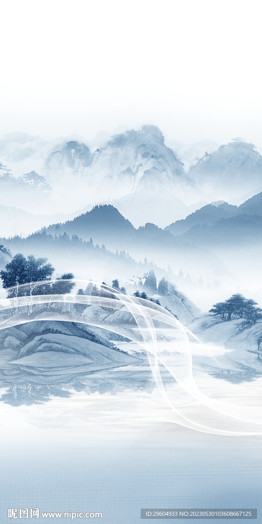 现代 中式高端玄关 tIF分层