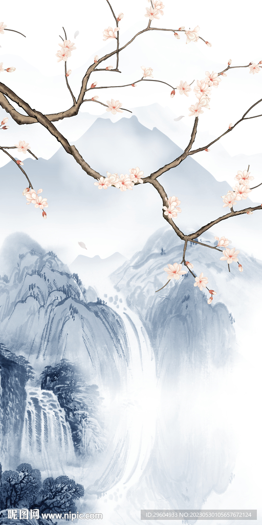 蓝色 别墅高端玄关 tIF分层