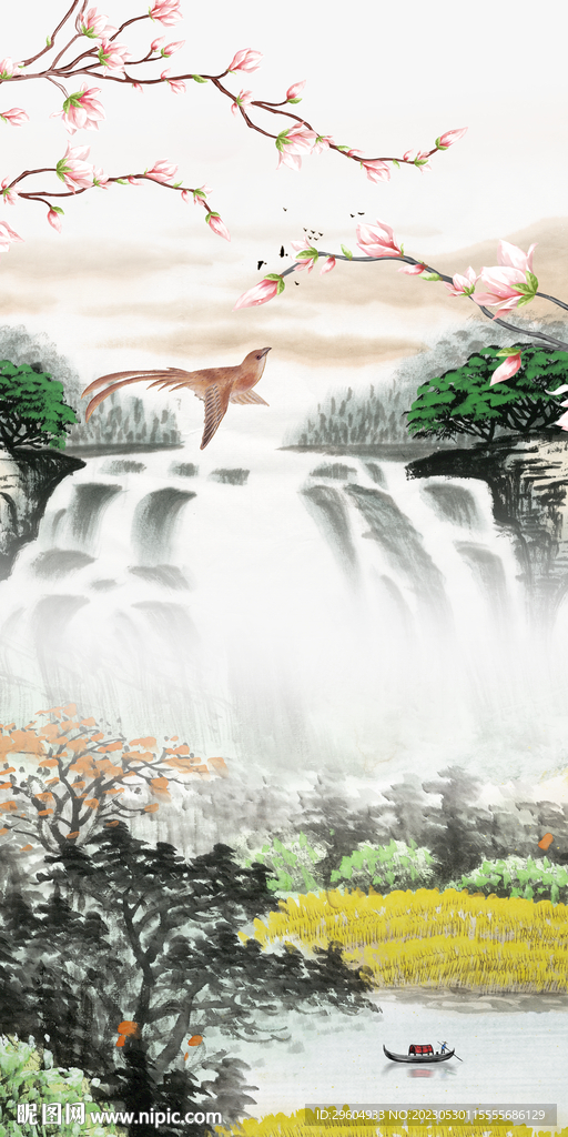 极简 新传中式玄关 tIF分层