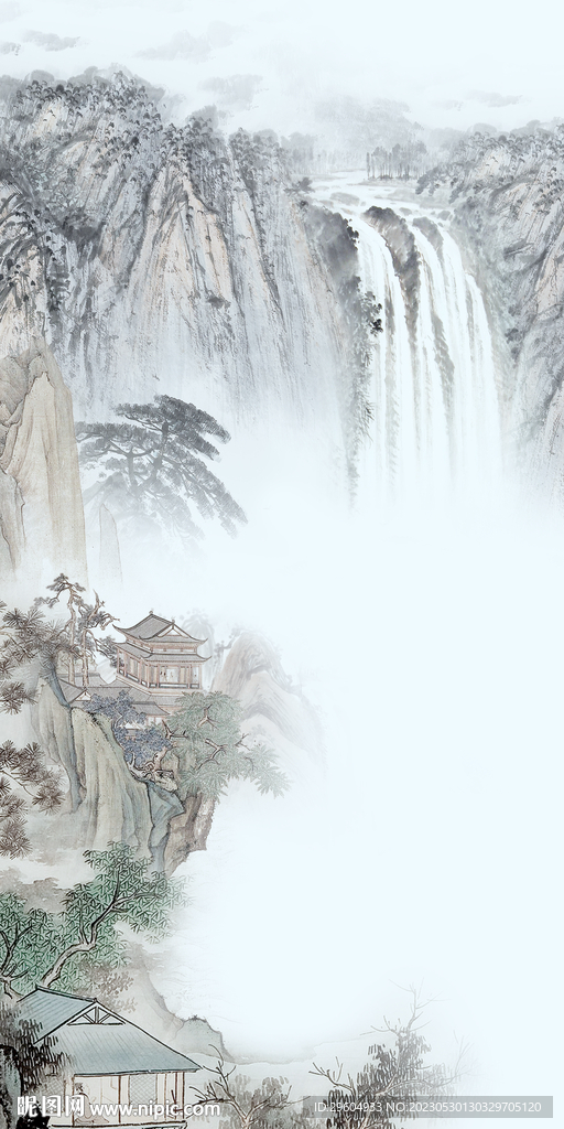 人气 简意中式玄关 tiF分层