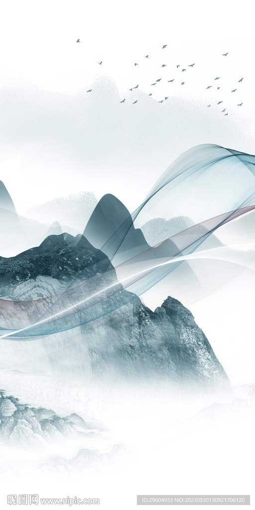 意境 简奢玄关新画 tiF分层