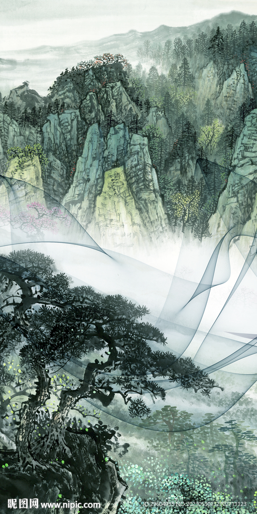 古风 清晰玄关新画 tiF分层