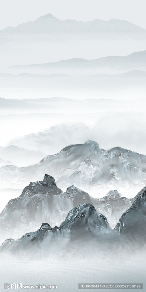 意境 中式热门玄关 TiF分层