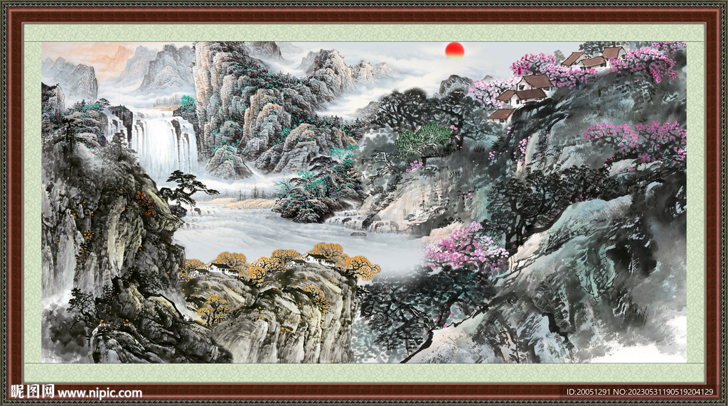 聚宝盆风景 