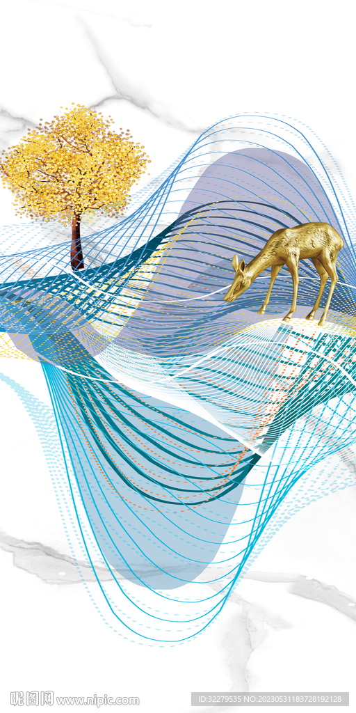 高清 极简大气玄关 tIf分层